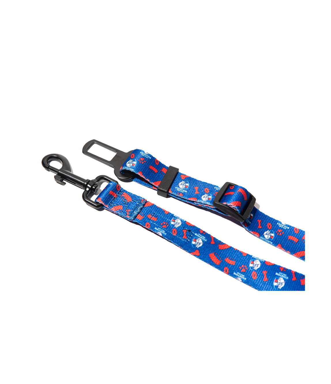 Western Bulldogs AFL Dog Car Safety Belt