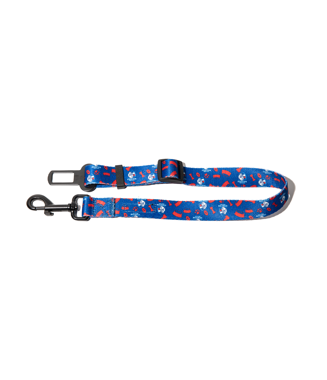 Western Bulldogs AFL Dog Car Safety Belt