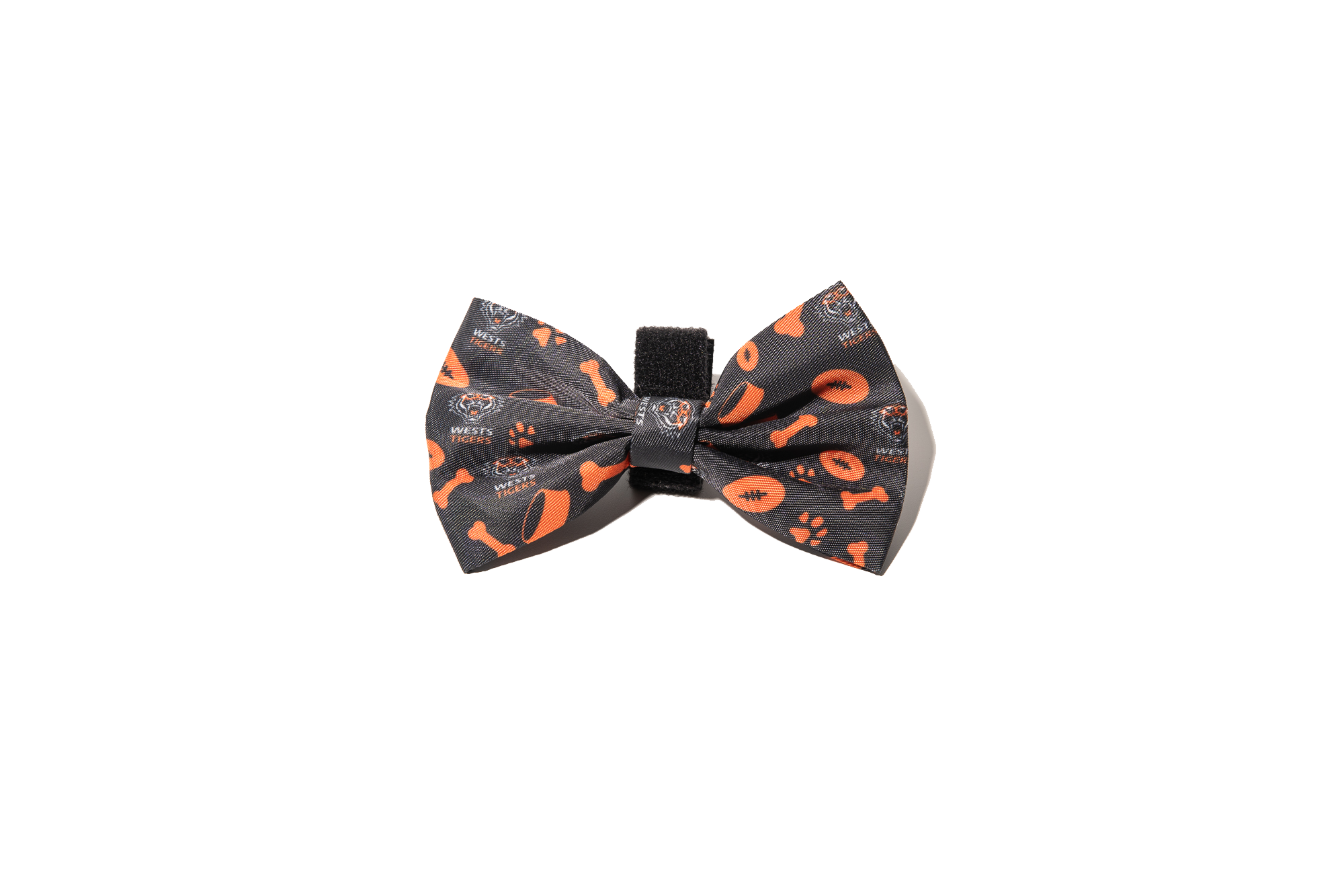 Wests Tigers NRL Dog Bowtie