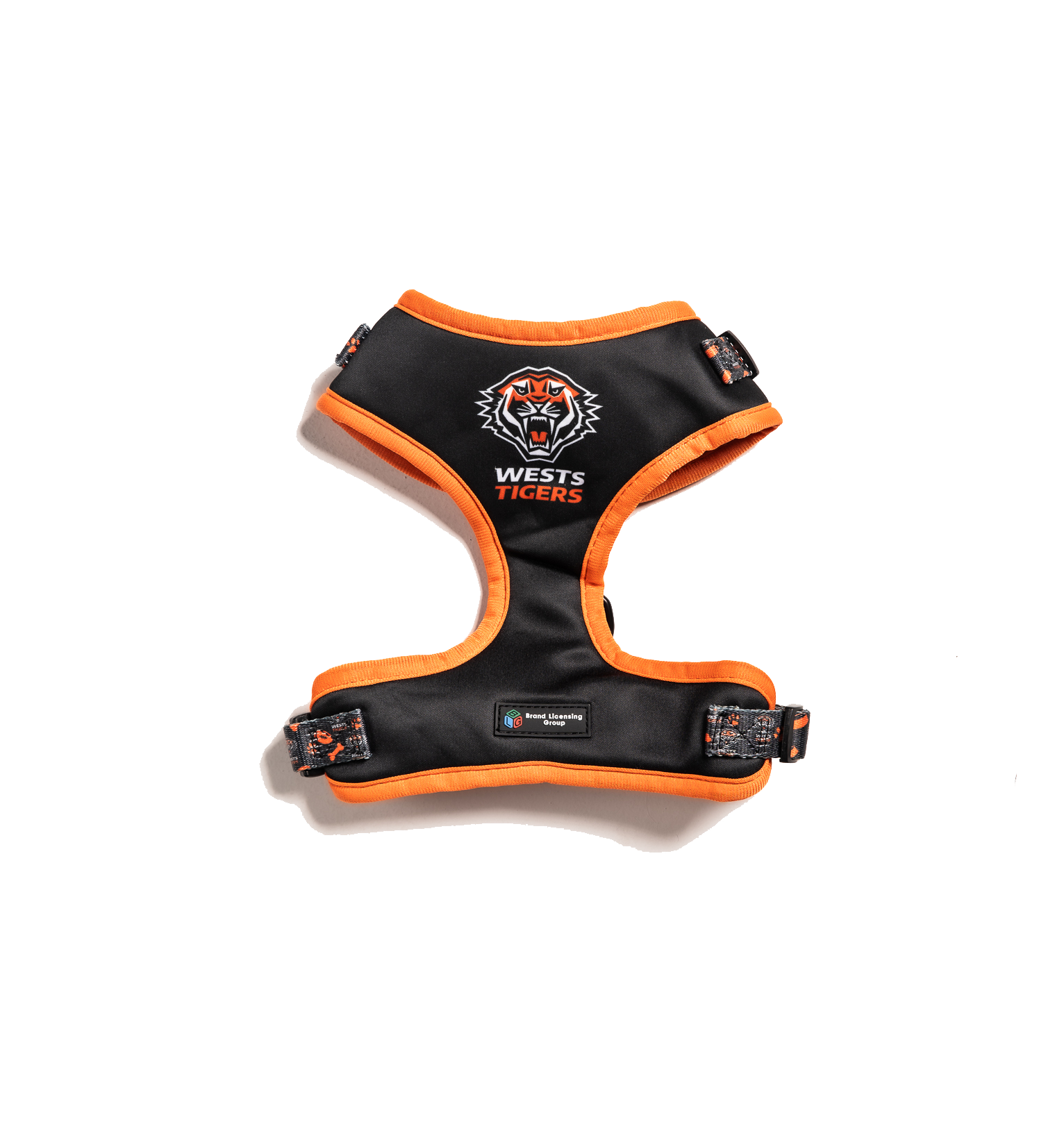 Wests Tigers NRL Dog Harness XS-XL