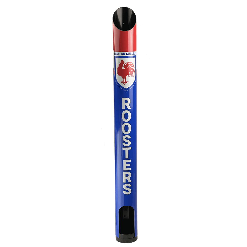 RETRO SYDNEY ROOSTERS NRL STUBBY HOLDER DISPENSER