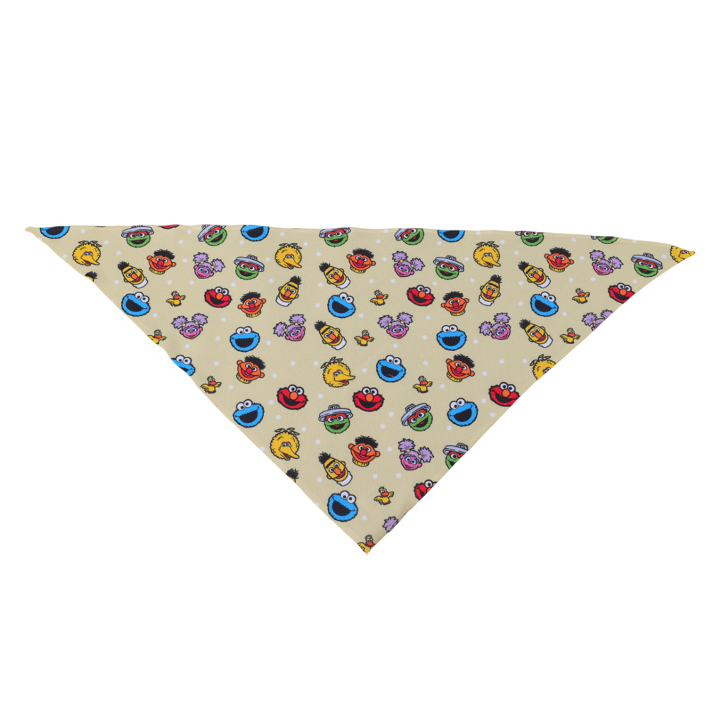 SESAME STREET PET BANDANA - LARGE
