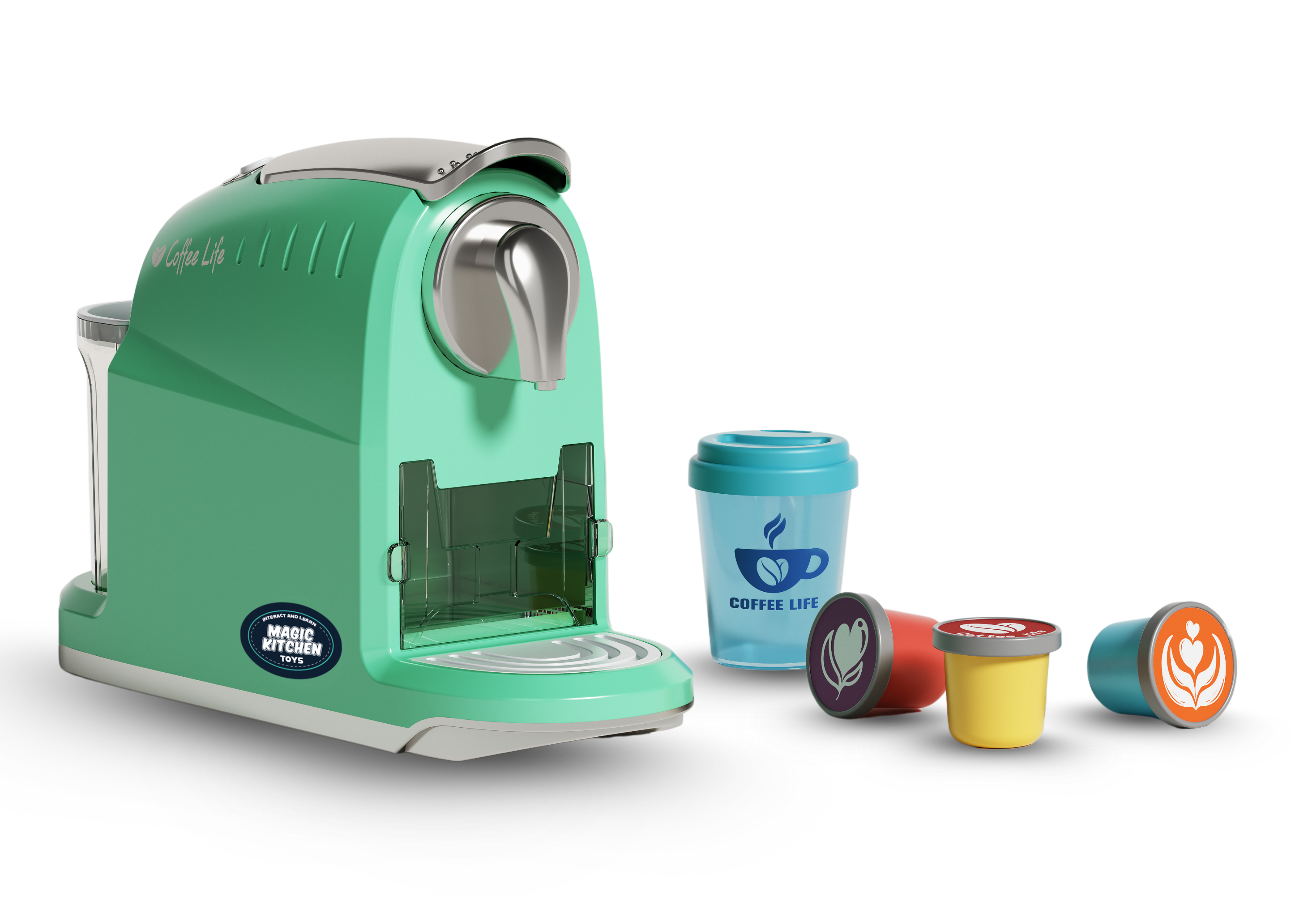 *40% OFF! Magic Kitchen Colour Change Coffee Maker Set