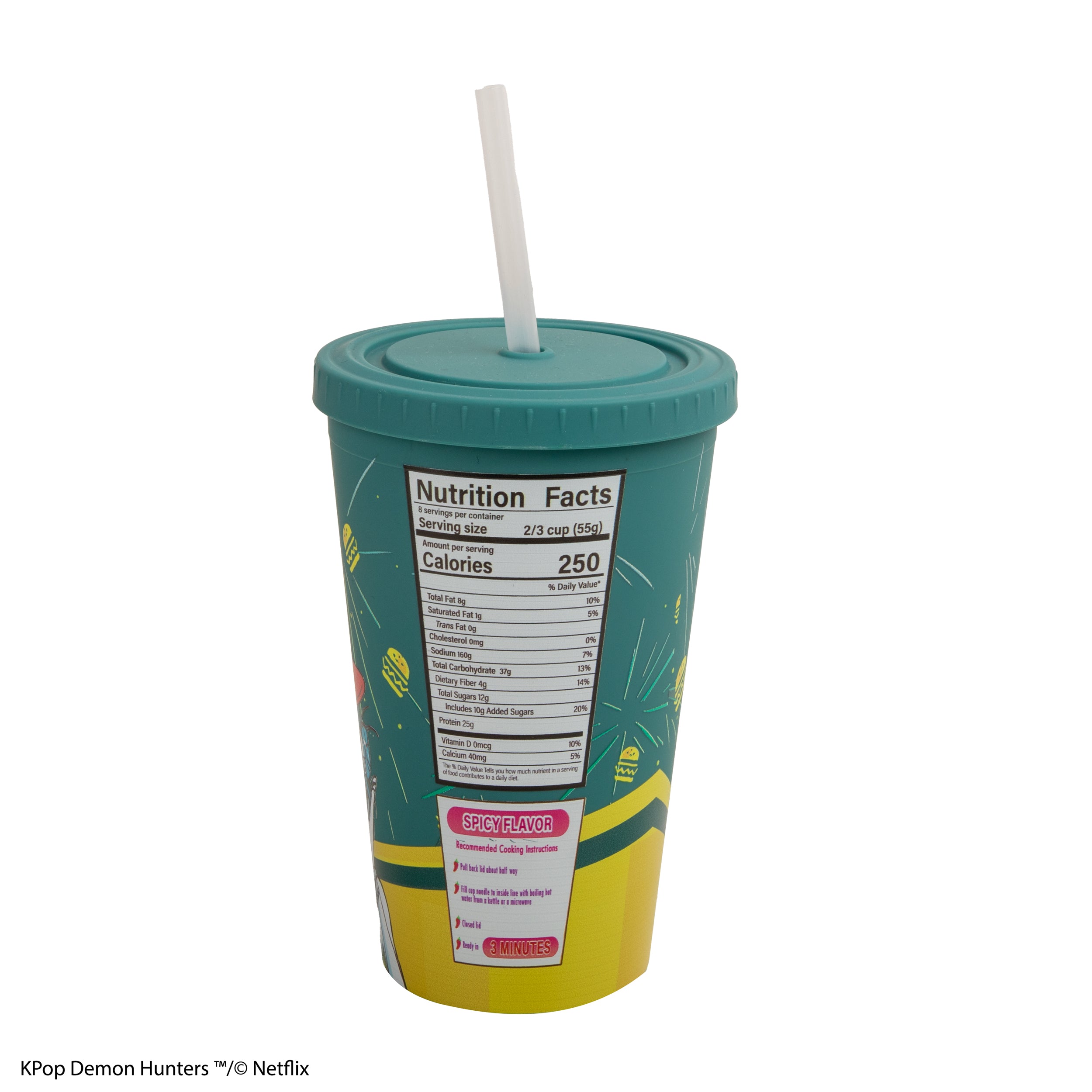 K-Pop Demon Hunters Zoey Hamburger Tumbler