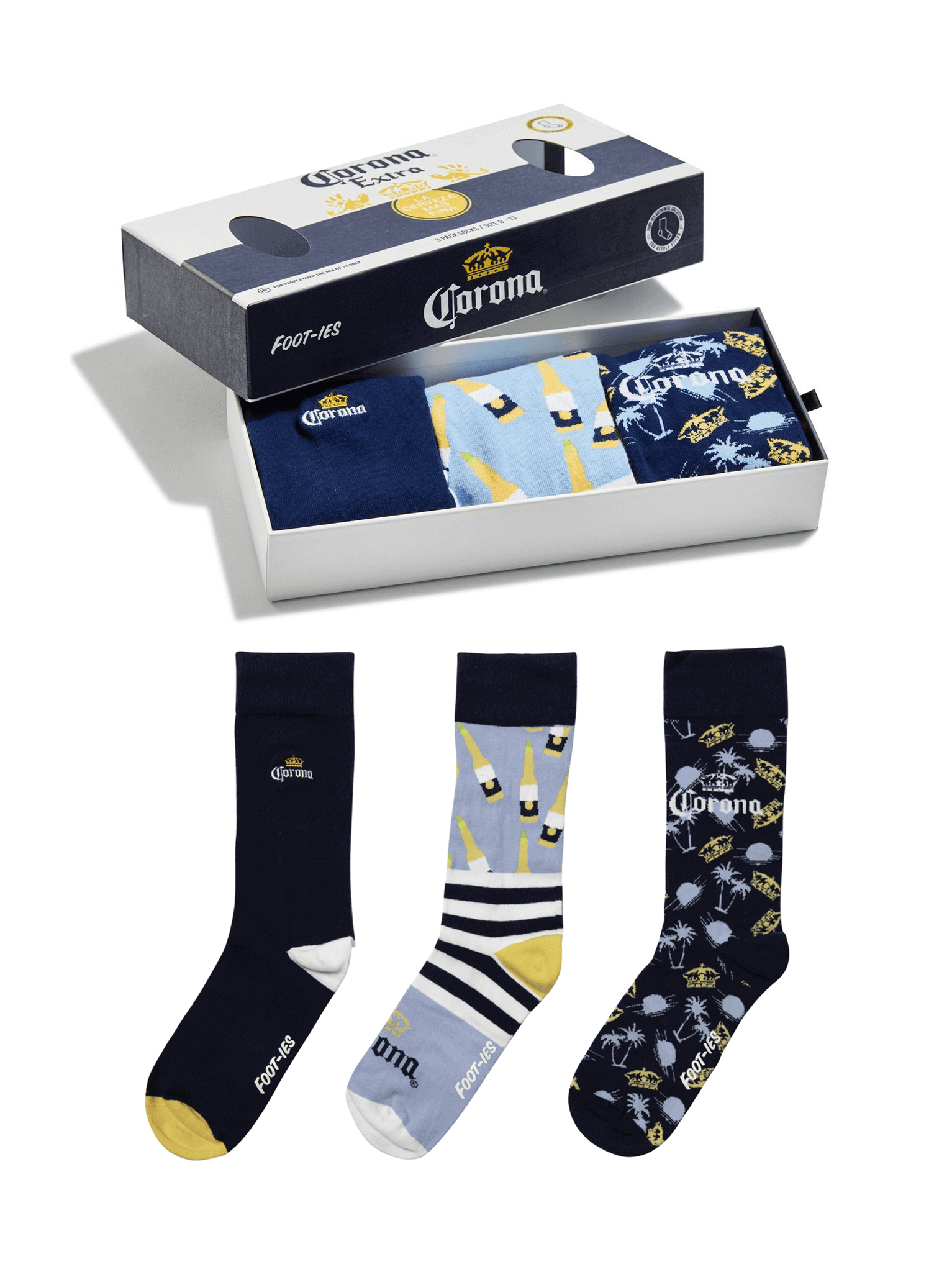 CORONA SOCK RANGE M/L_TEAM_STUBBY CLUB