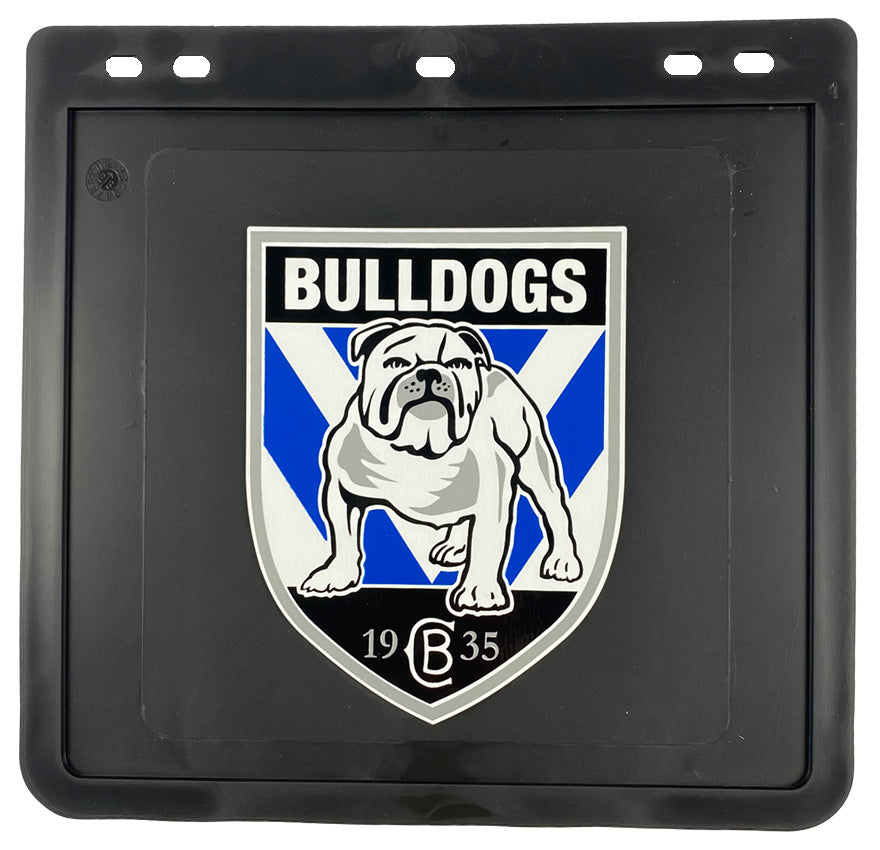 Canterbury Bulldogs NRL Mud Flaps Black