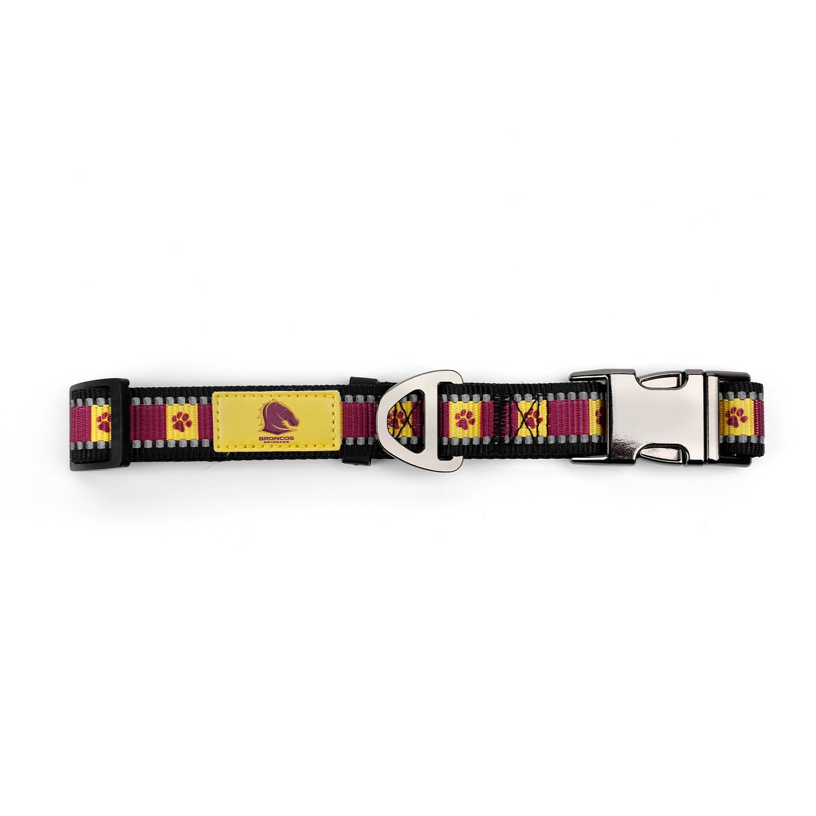 Brisbane Broncos NRL Dog Collar