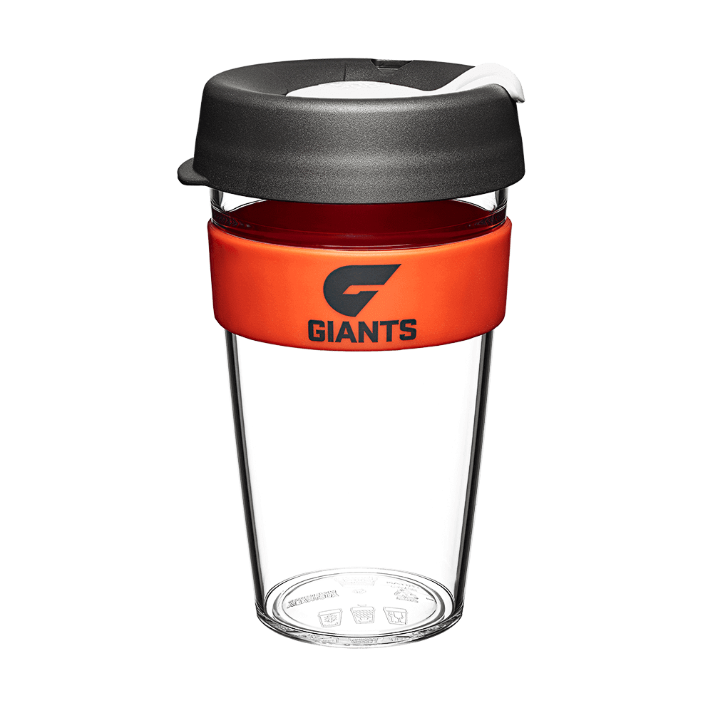 AFL CLEAR PLASTIC KEEPKUP (DIFFERENT SIZES)_GSW GIANTS_STUBBY CLUB