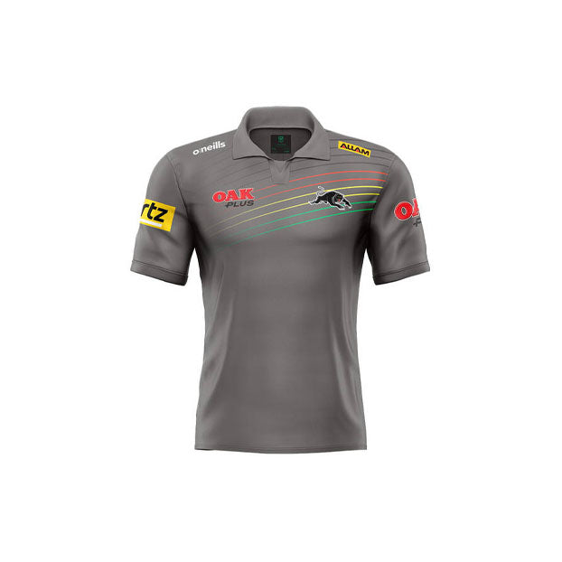 Penrith Panthers Grey Media Polo 23