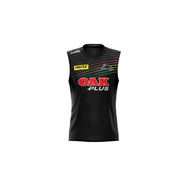 Penrith Panthers Youth Black Training Singlet 23