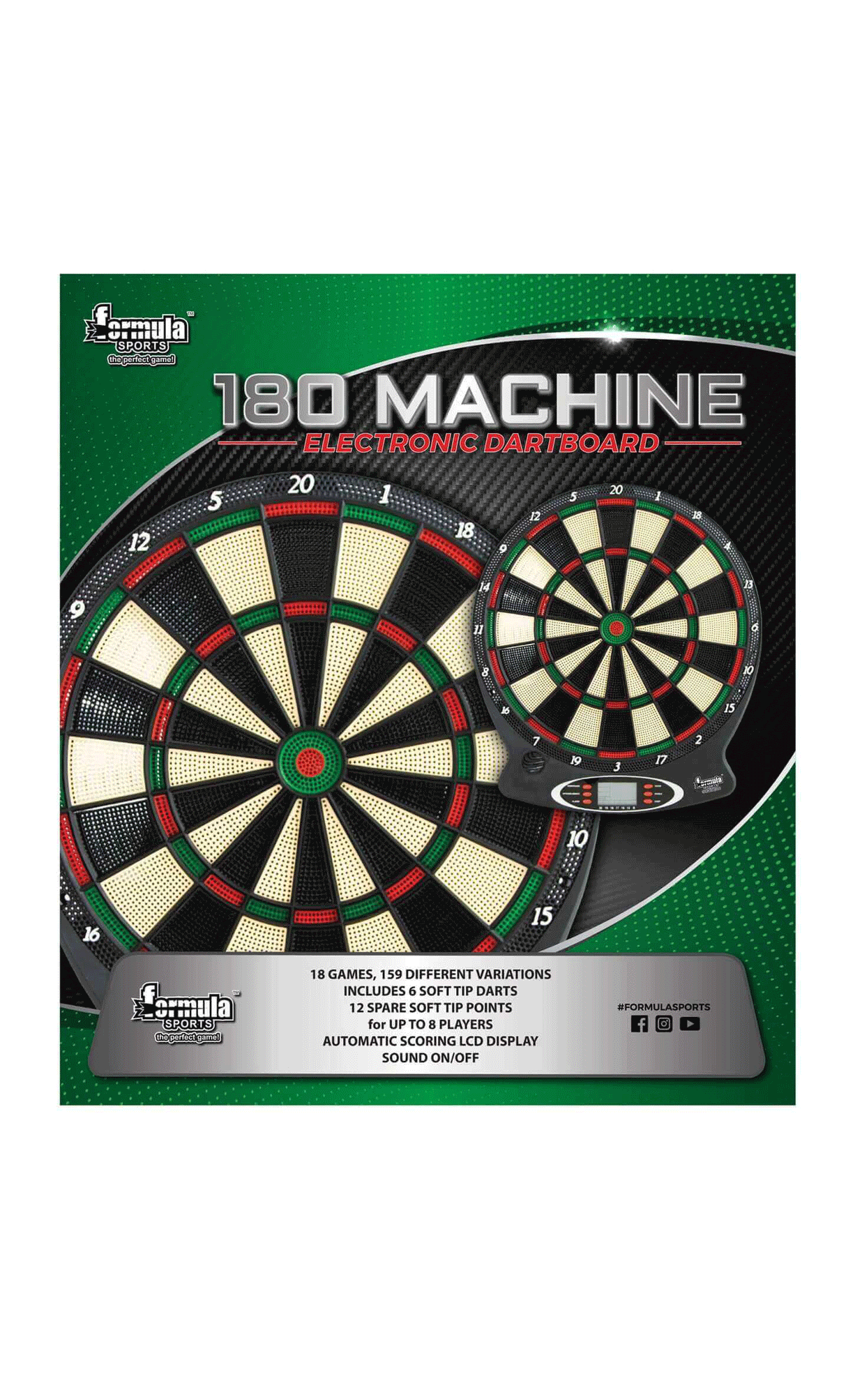 180 Machine Electronic Dartboard_ TEAM _ STUBBY CLUB