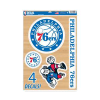 Philadelphia 76ers Multi Use Decals 42cm x 27cm