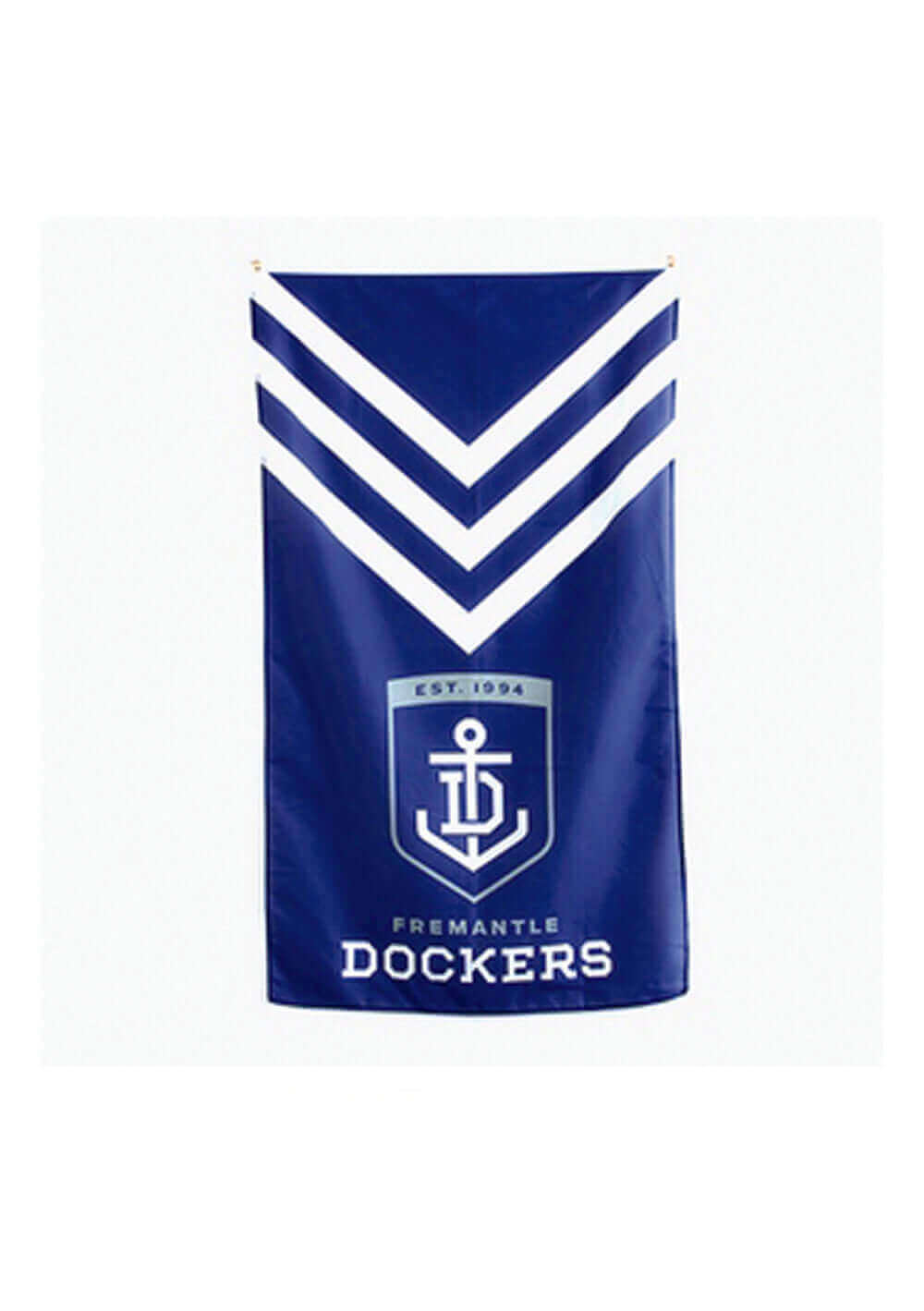 FREMANTLE DOCKERS AFL SOPPORTER FLAG_FREMANTLE DOCKERS_STUBBY CLUB
