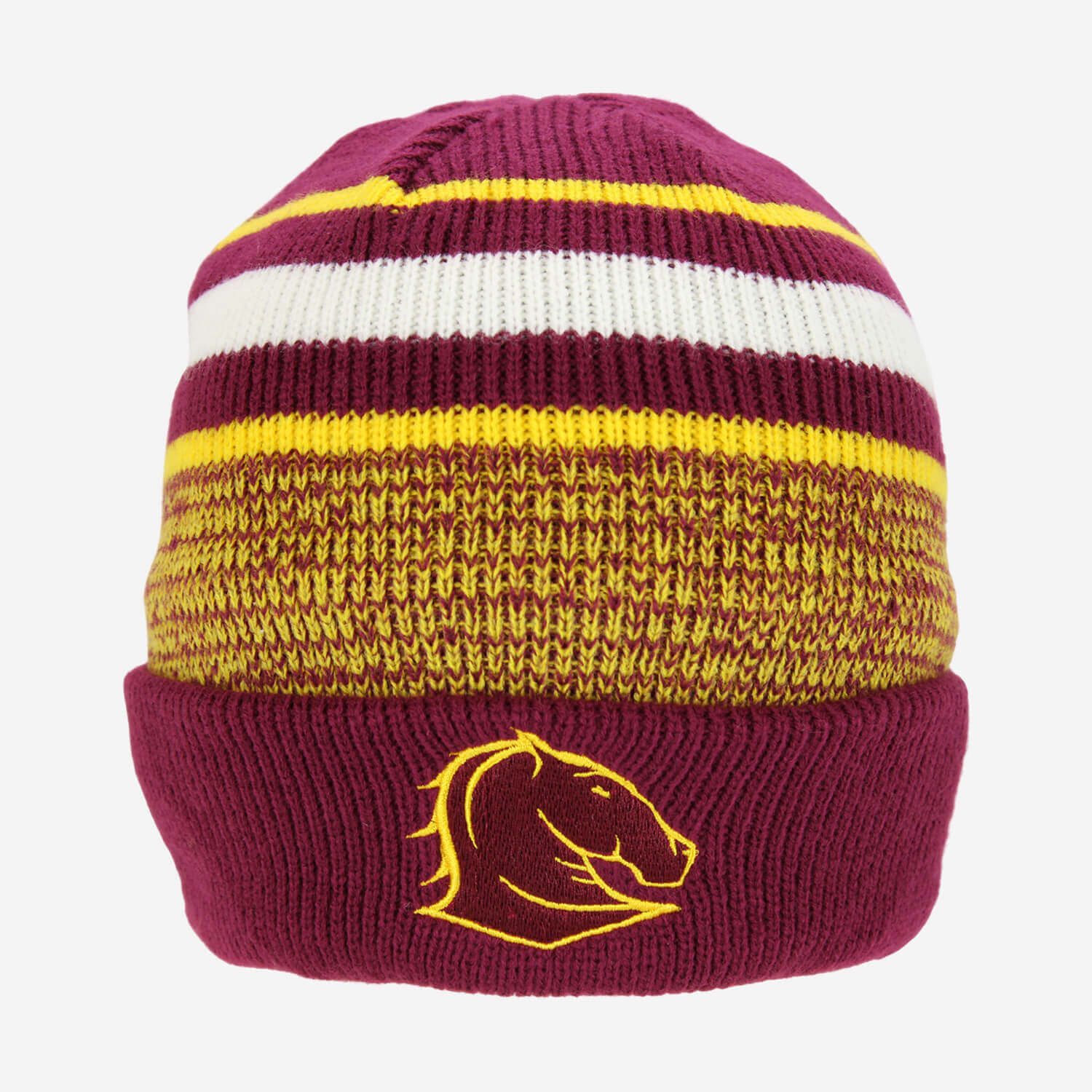 BRISBANE BRONCOS NRL CLUSTER BEANIE_BRISBANE BRONCOS_STUBBY CLUB