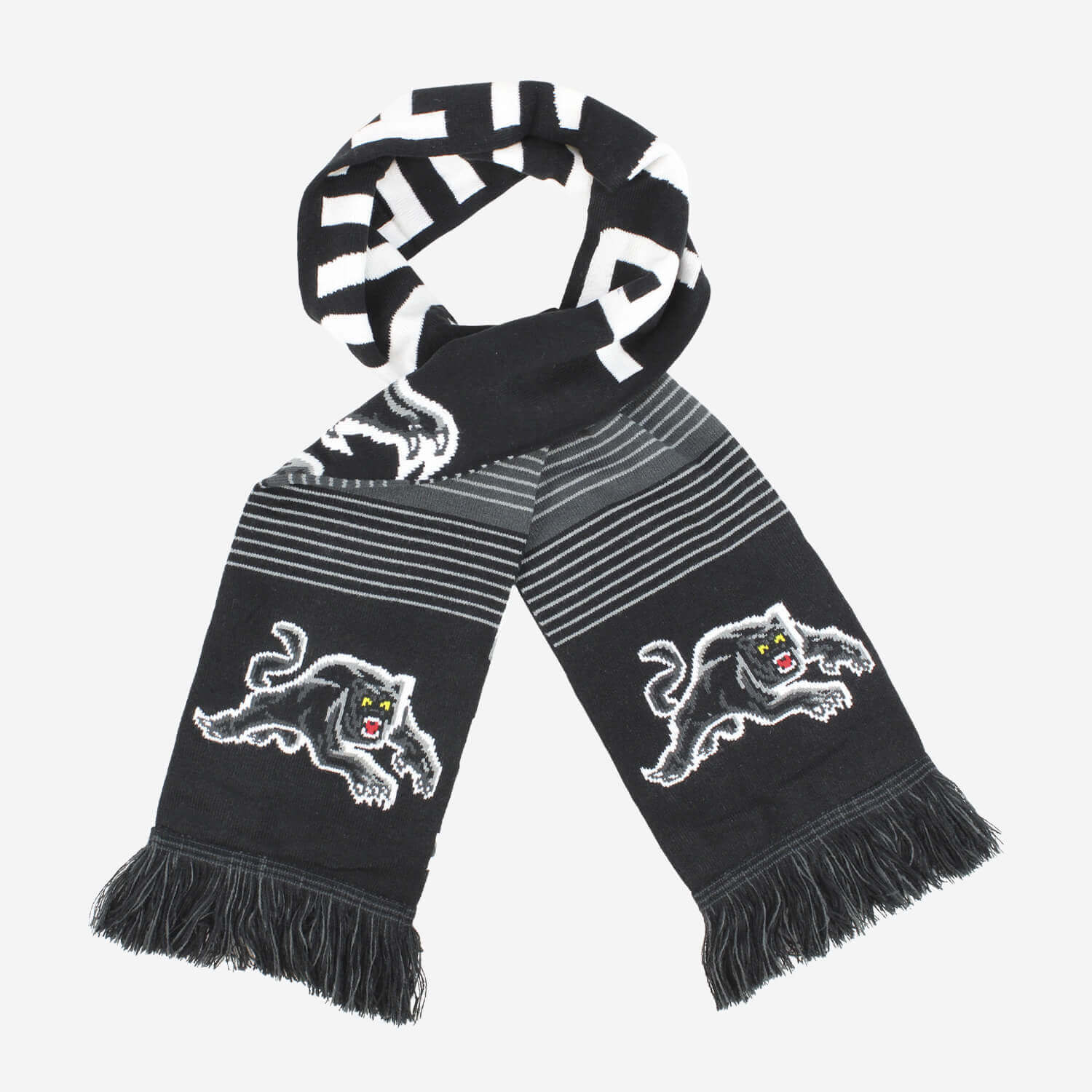 PENRITH PANTHERS NRL LINEBREAK SCARF_PENRITH PANTHERS_STUBBYCLUB