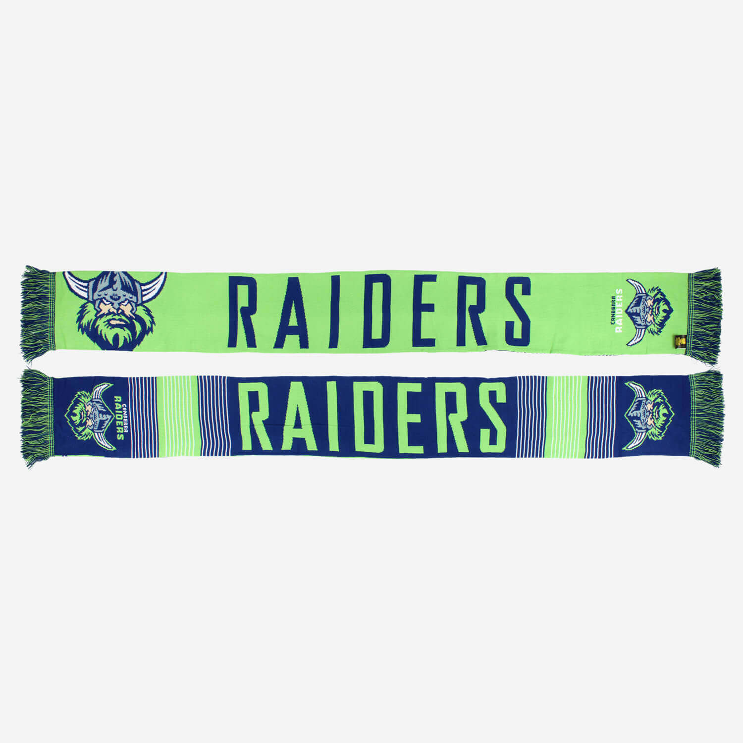 CANBERRA RAIDERS NRL LINEBREAK SCARF_CANBERRA RAIDERS_STUBBY CLUB