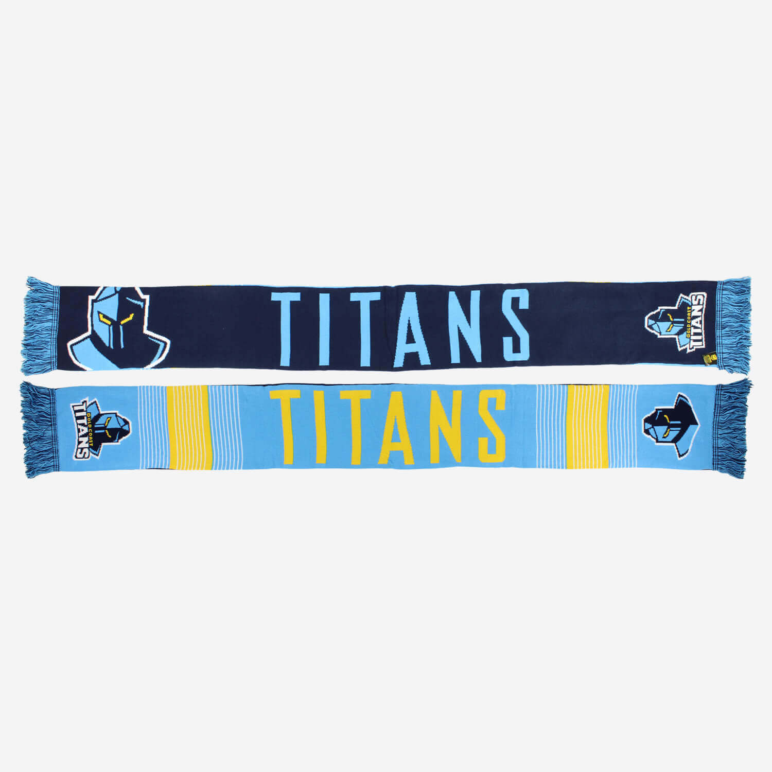 GOLD COAST TITANS NRL LINEBREAK SCARF_GOLD COAST TITANS_STUBBYCLUB