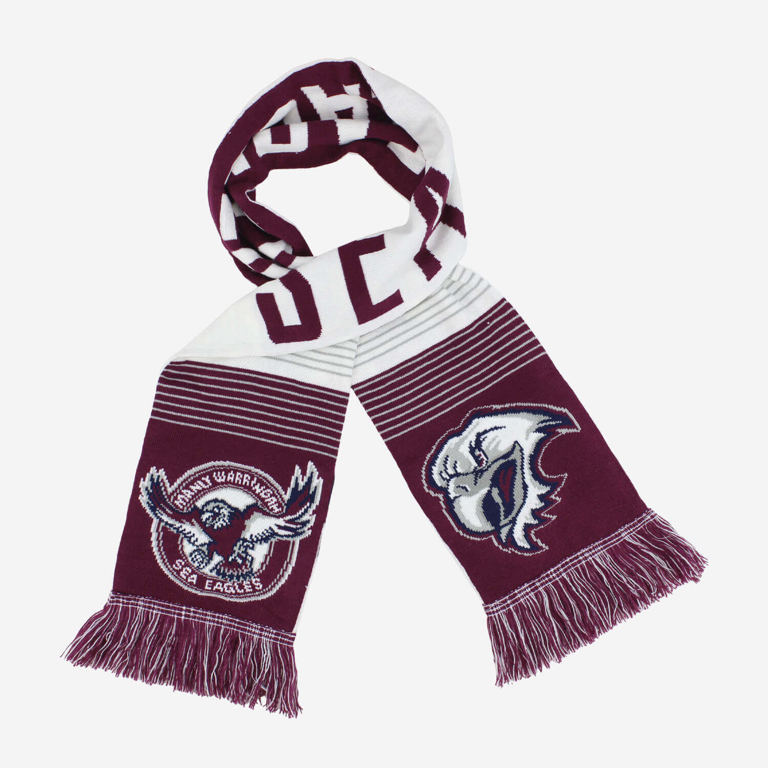 MANLY SEA EAGLES NRL LINEBREAK SCARF_MANLY SEA EAGLES_STUBBYCLUB