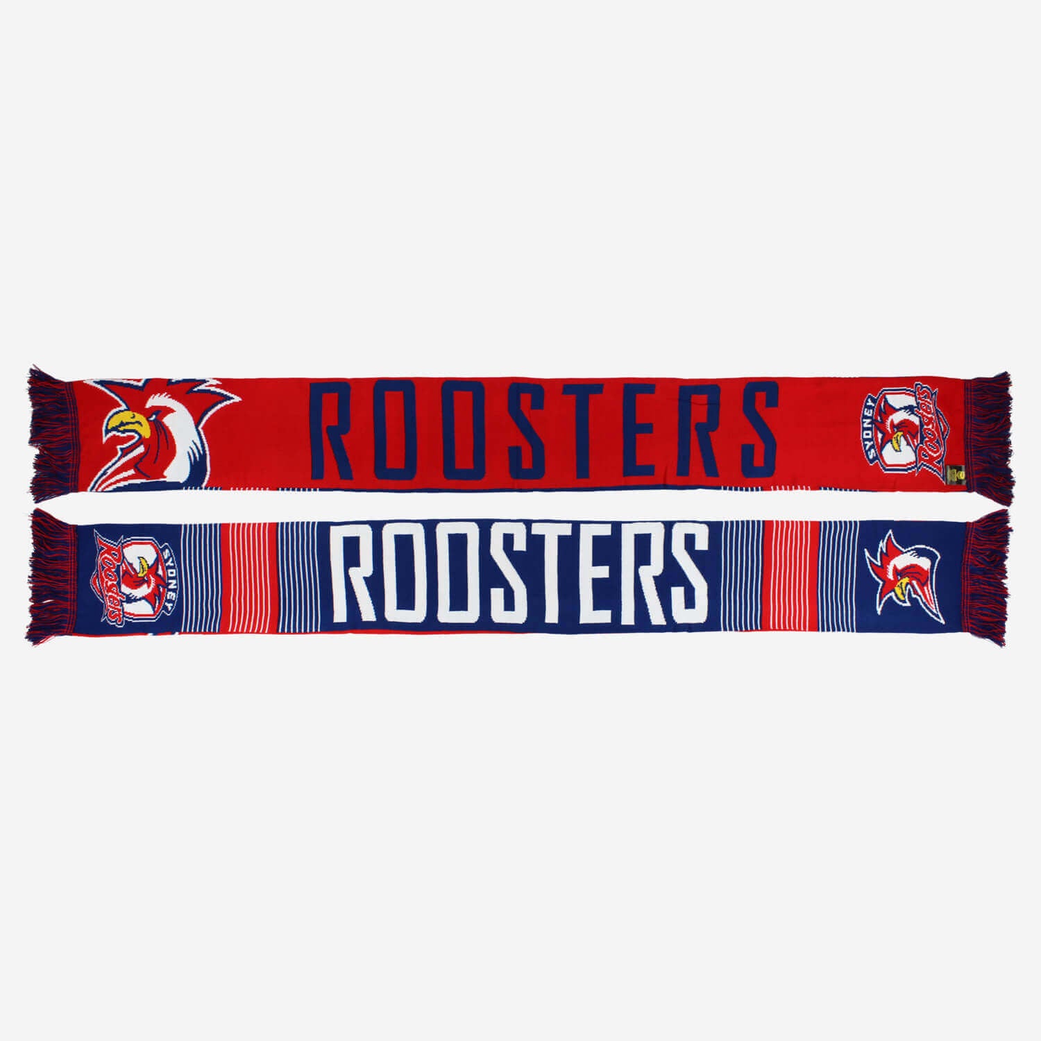 SYDNEY ROOSTERS NRL LINEBREAK SCARF_SYDNEY ROOSTERS_STUBBY CLUB