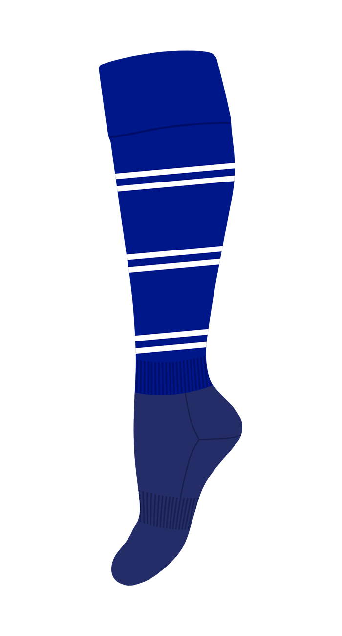 CANTERBURY BULLDOGS NRL PERFORMANCE SOCKS_CANTERBURY BULLDOGS_ STUBBY CLUB