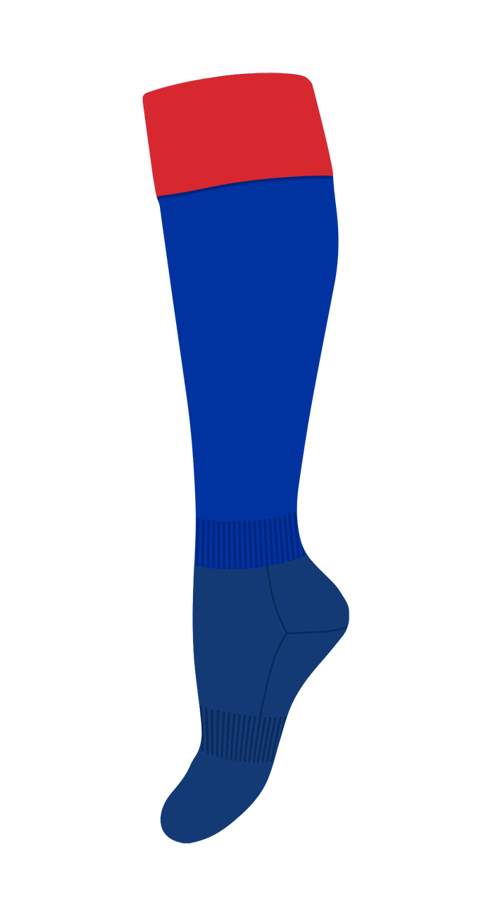 NEWCASTLE KNIGHTS NRL PERFORMANCE SOCKS_NEWCASTLE KNIGHTS_STUBBY CLUB