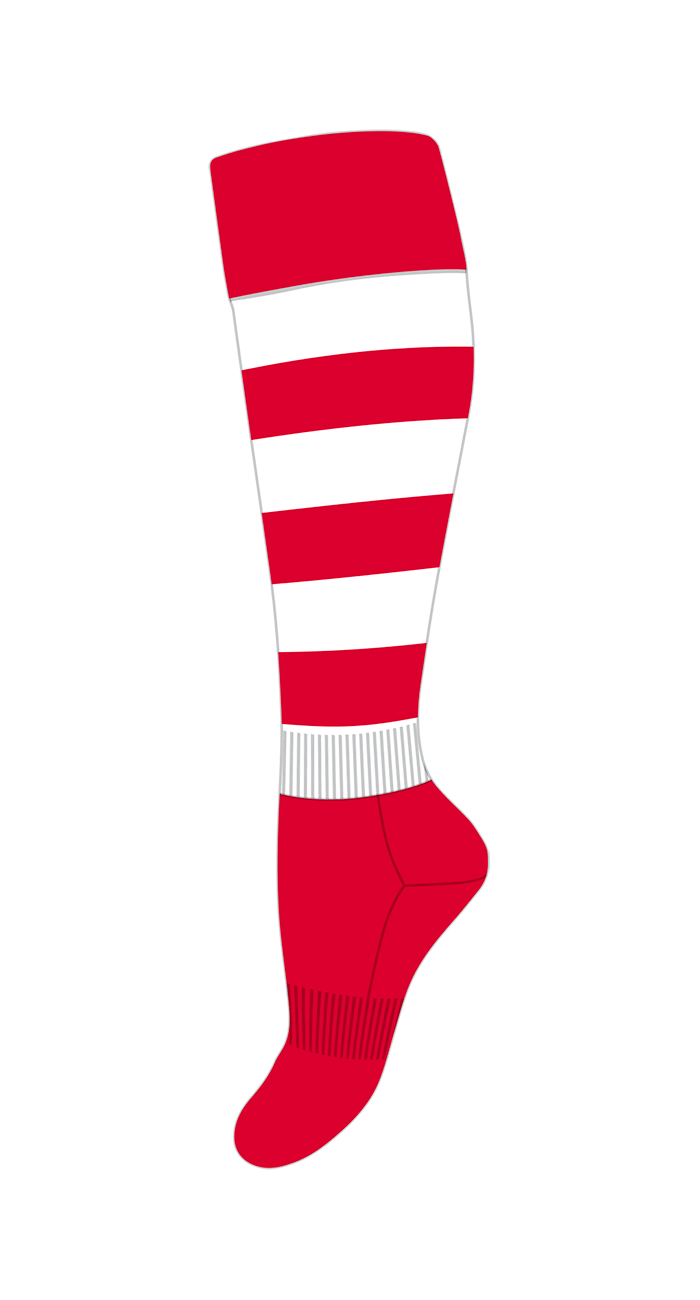 ST GEORGE ILLAWARRA DRAGONS NRL PERFORMANCE SOCK_ST GEORGE ILLAWARRA DRAGONS_STUBBY CLUB