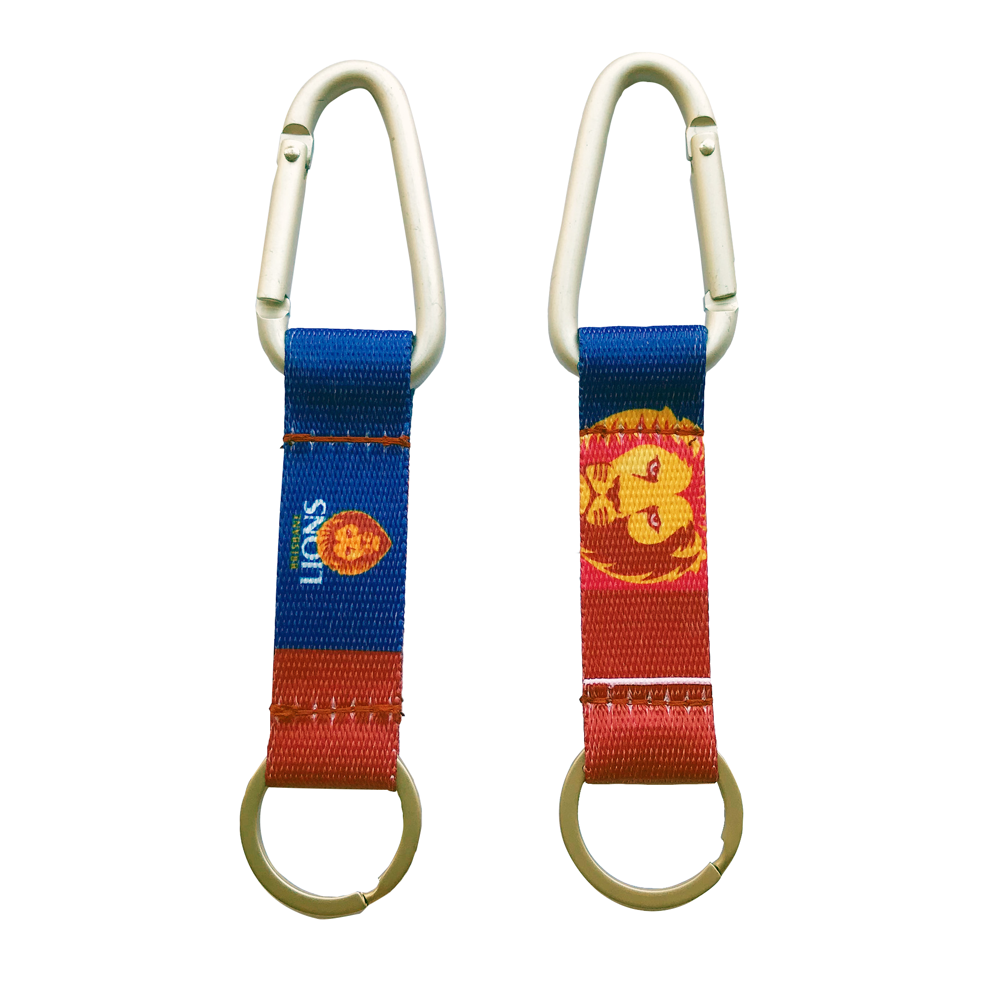Brisbane Lions AFL Carabiner Keyring