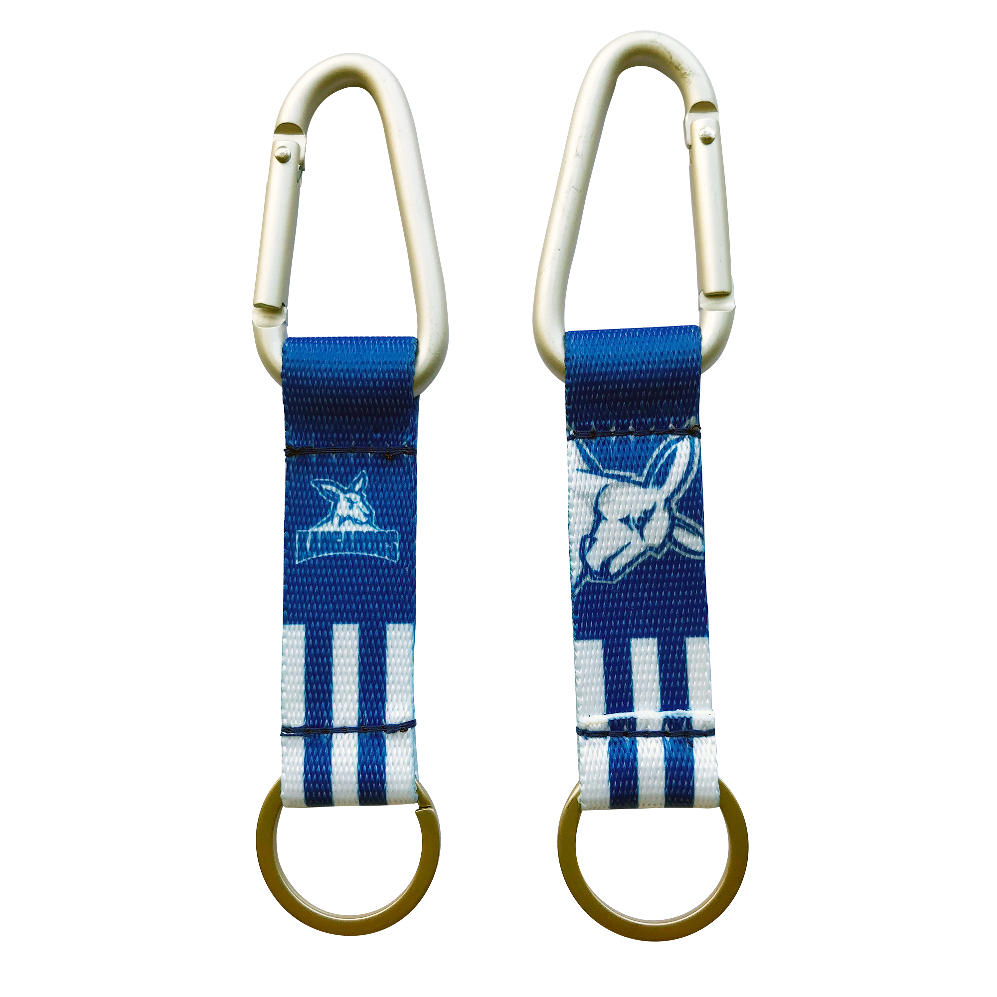 North Melbourne Kangaroos AFL Carabiner Keyring
