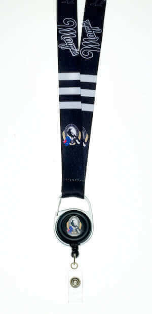 COLLINGWOOD MAGPIES AFL LANYARDS_COLLINGWOOD MAGPIES_STUBBY CLUB