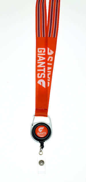 GWS GIANTS AFL LANYARDS_GWS GIANTS_STUBBY CLUB
