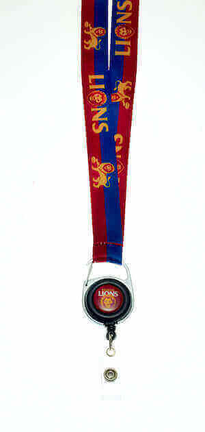 BRISBANE LIONS AFL LANYARDS_BRISBANE LIONS_ STUBBY CLUB