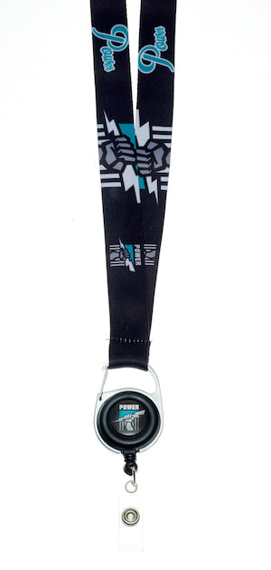 PORT ADELAIDE POWER AFL LANYARDS_PORT ADELAIDE POWER_STUBBY CLUB