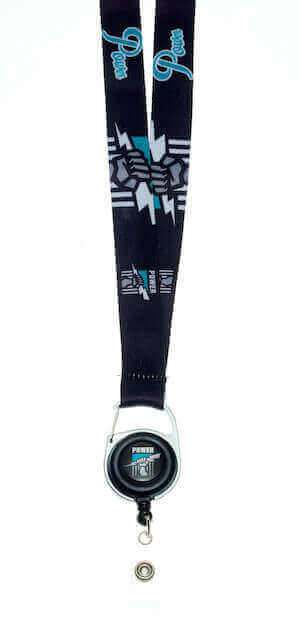 PORT ADELAIDE POWER AFL LANYARDS_PORT ADELAIDE POWER_STUBBY CLUB