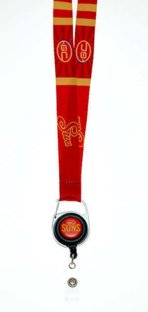 GOLD COAST SUNS AFL LANYARDS_GOLD COAST SUNS_STUBBY CLUB