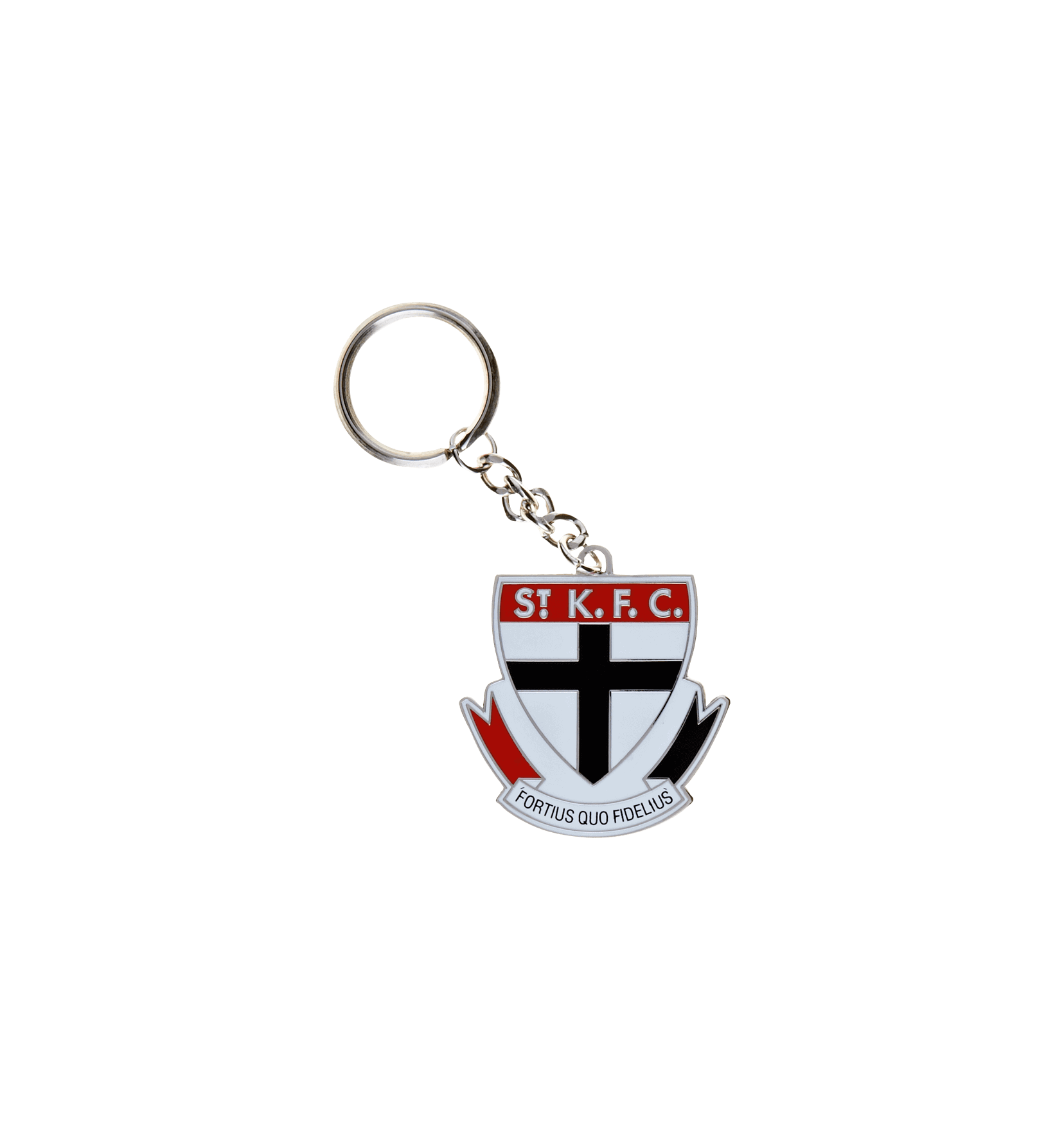 ST KILDA SAINTS AFL KEYRING_ST KILDA SAINTS_STUBBY CLUB