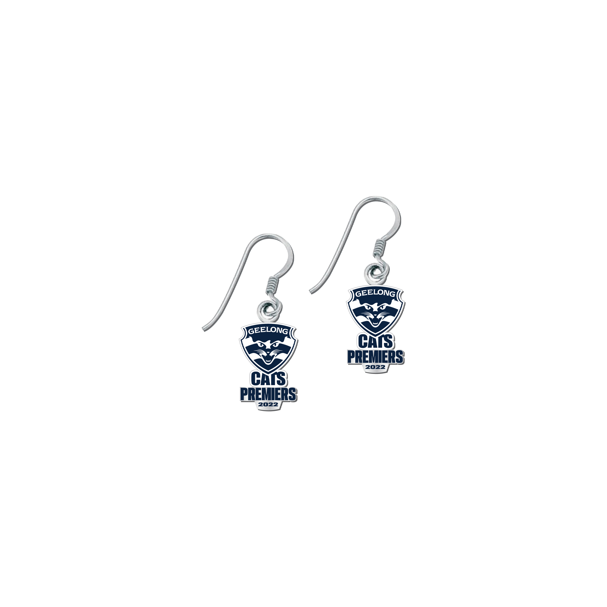 Geelong Cats AFL Premiers Earrings (Pre-Order November)