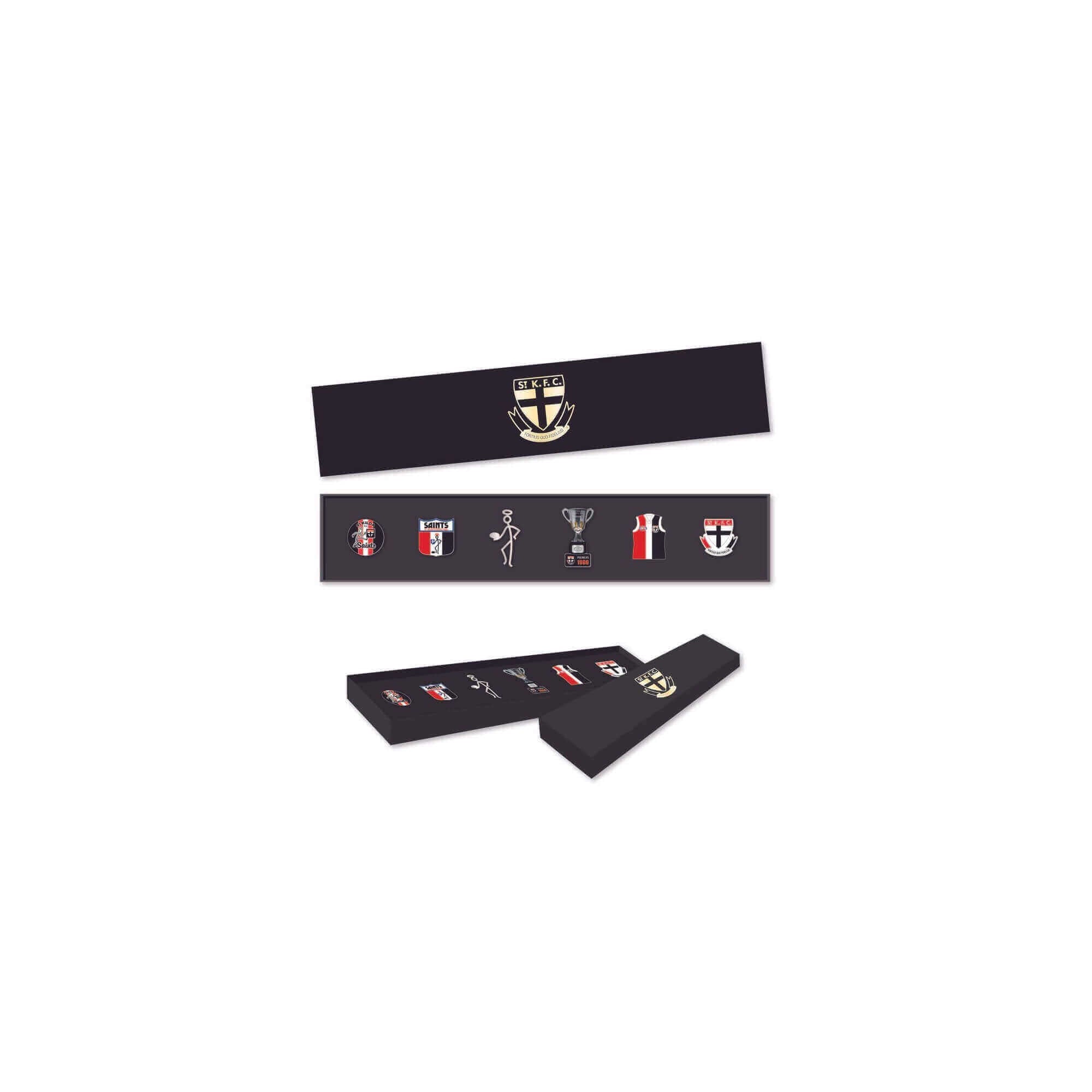 ST KILDA SAINTS AFL PINSET_ST KILDA SAINTS_STUBBY CLUB