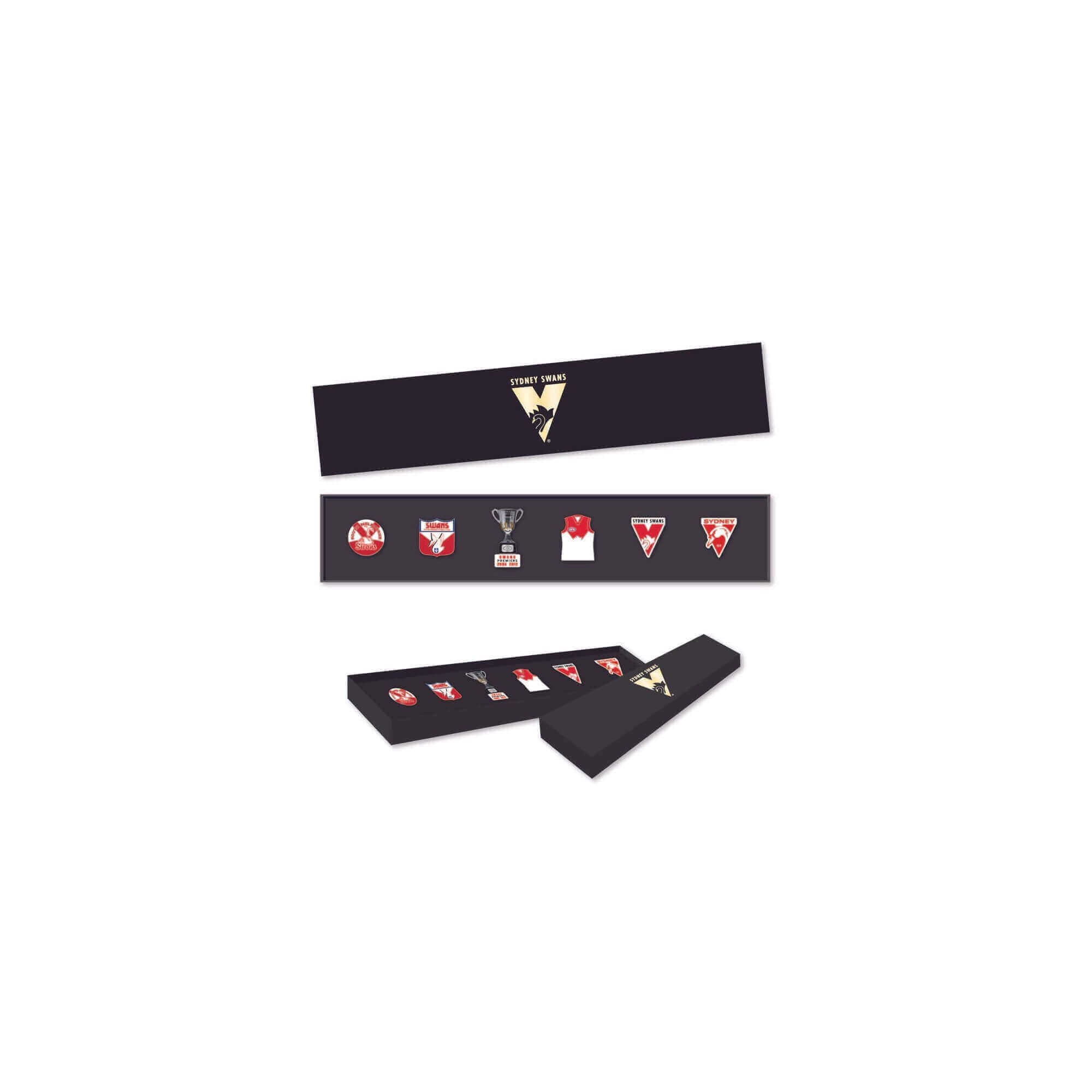 SYDNEY SWANS AFL PINSET_SYDNEY SWANS_STUBBY CLUB
