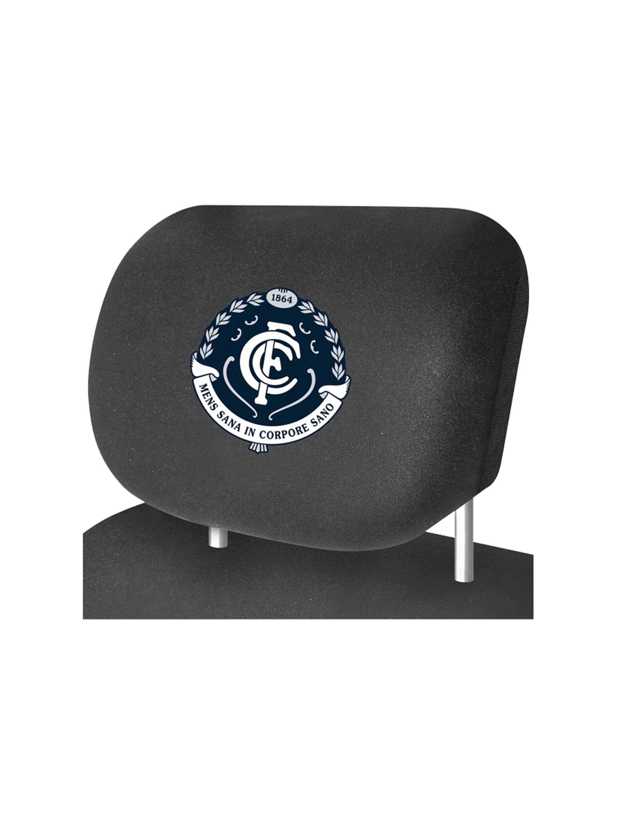 CARLTON BLUES OFFICIAL HEADREST COVER_CARLTON BLUES_ STUBBY CLUB
