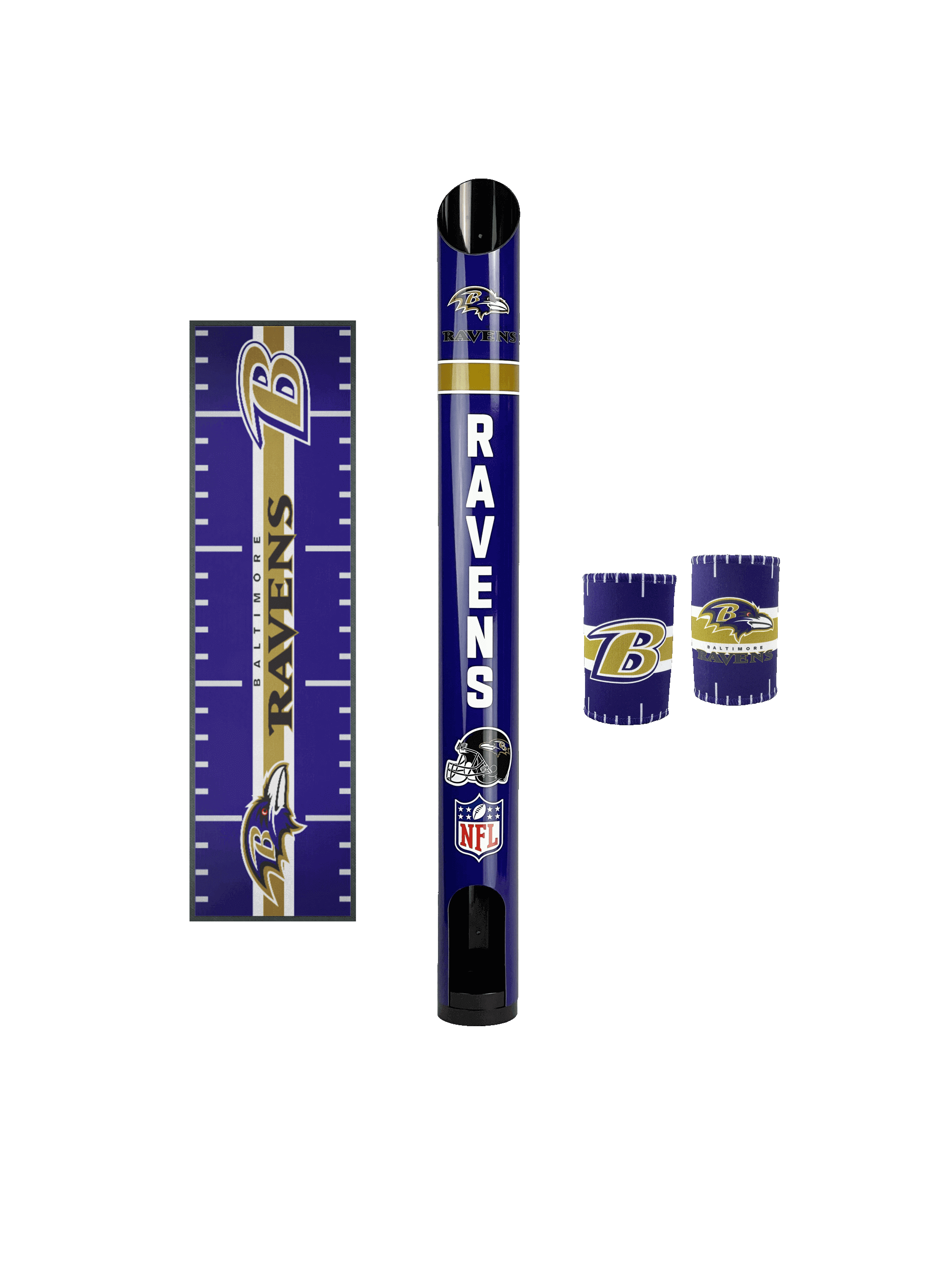 BALTIMORE RAVENS NFL PACK_BALTIMORE RAVENS_ STUBBY CLUB