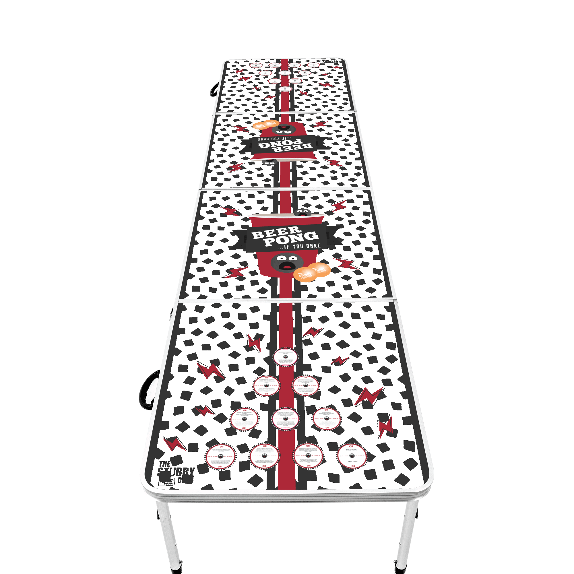 BEER PONG TABLE IF YOU DARE!_TEAM_ STUBBY CLUB