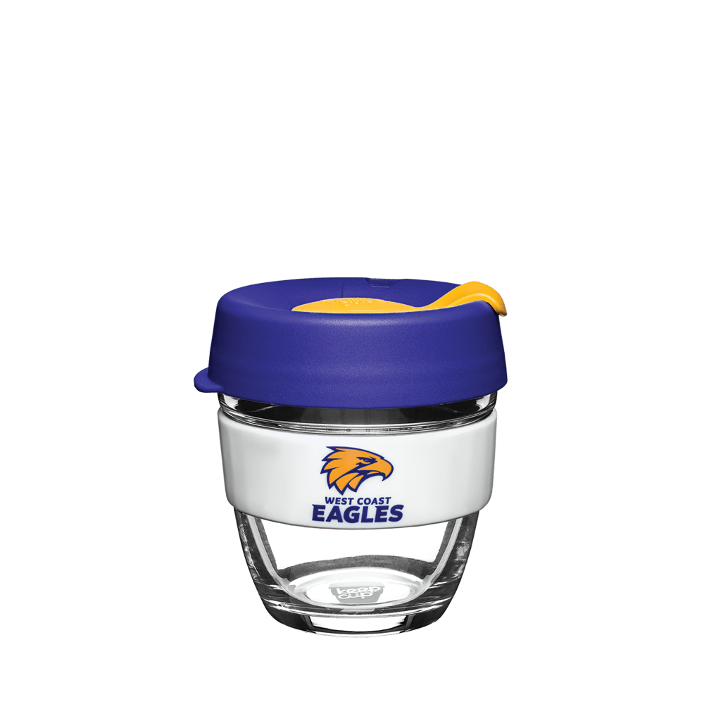 West Coast Eagles AFL Brew Glass KeepCup