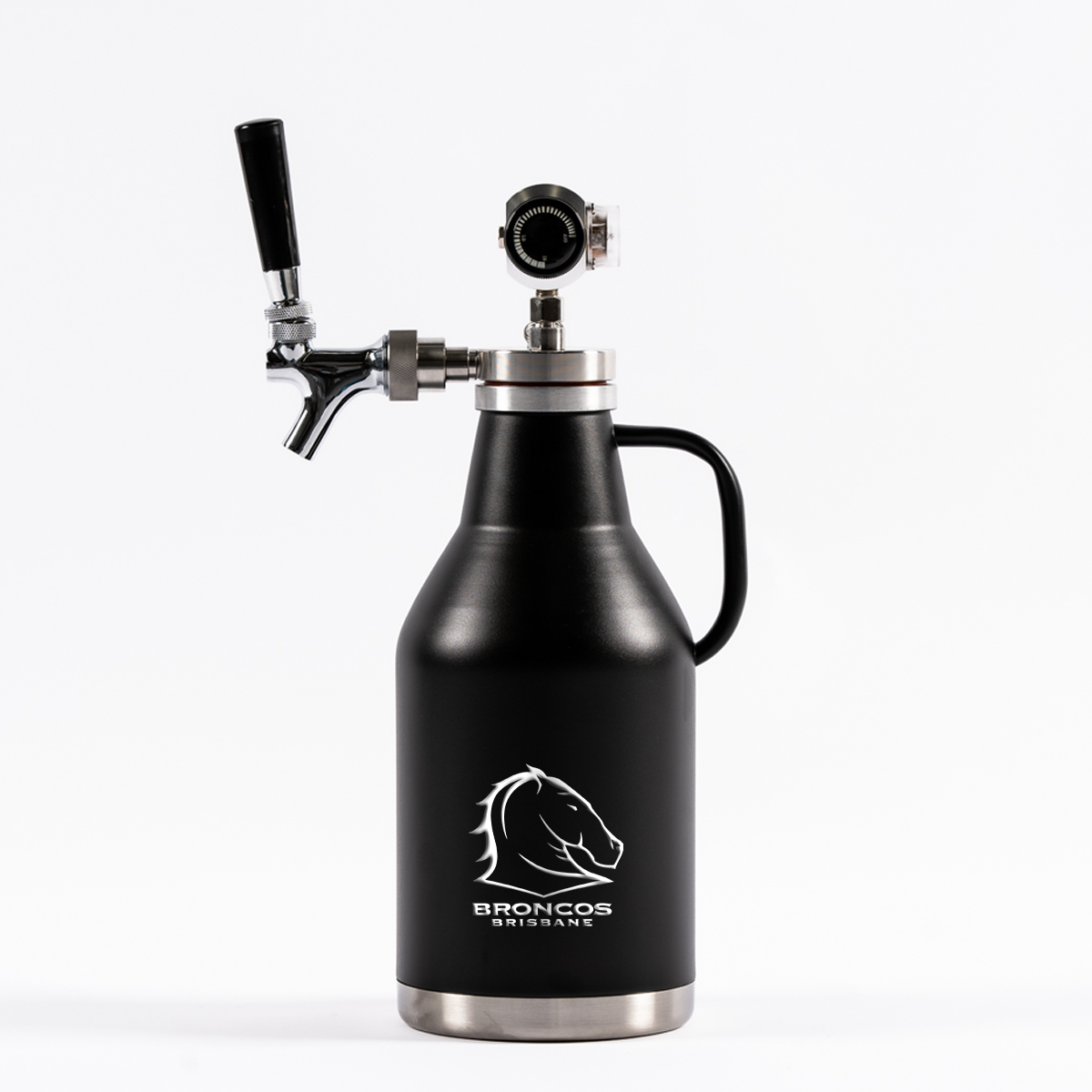 Brisbane Broncos NRL Beer Growler 2L With Tap System