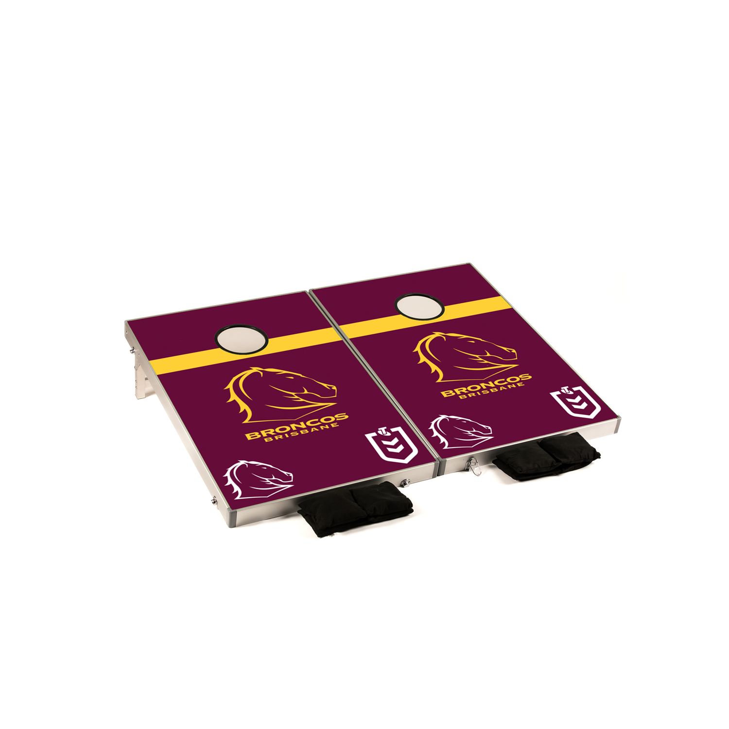 Brisbane Broncos NRL Cornhole Board