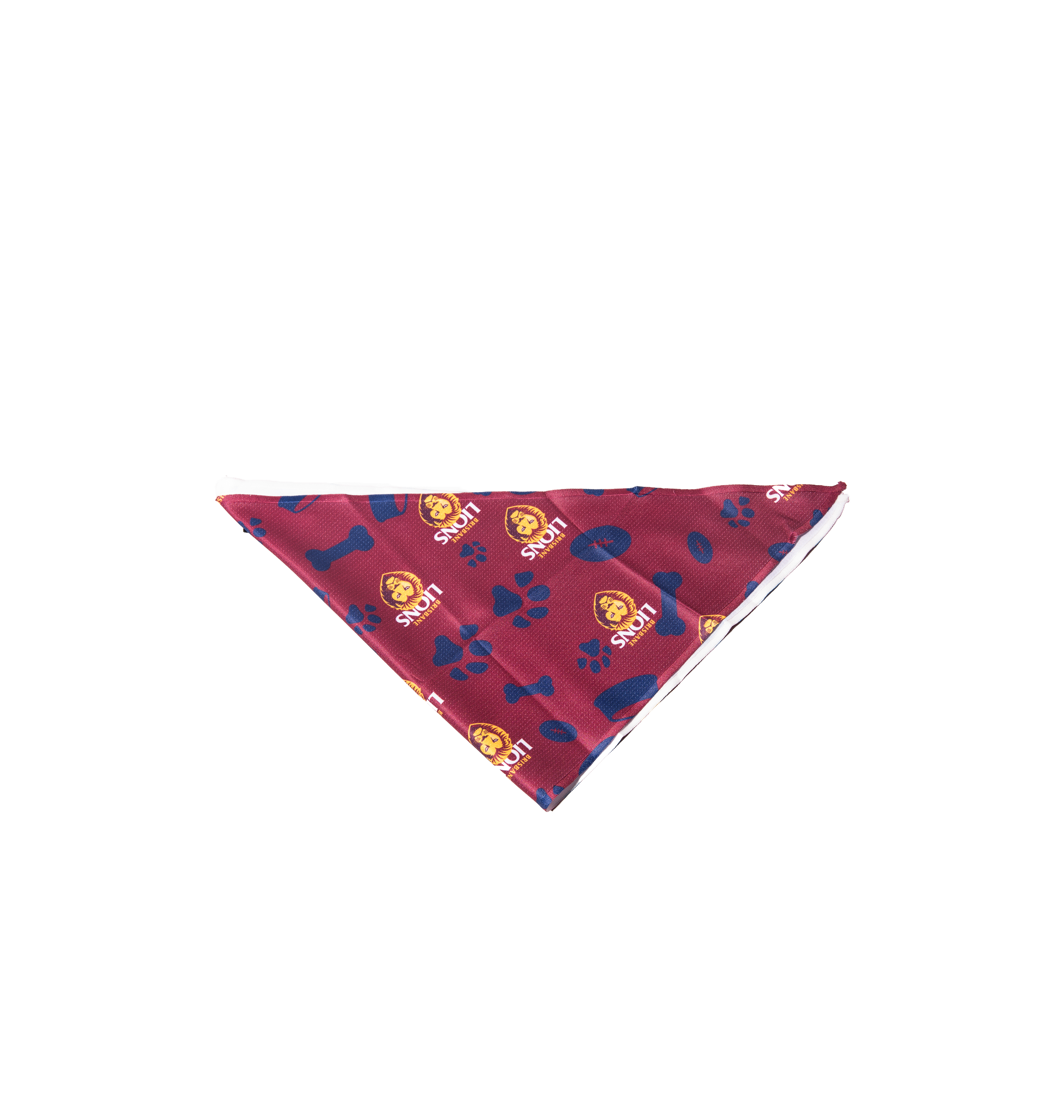 Brisbane Lions AFL Dog Bandana S/L