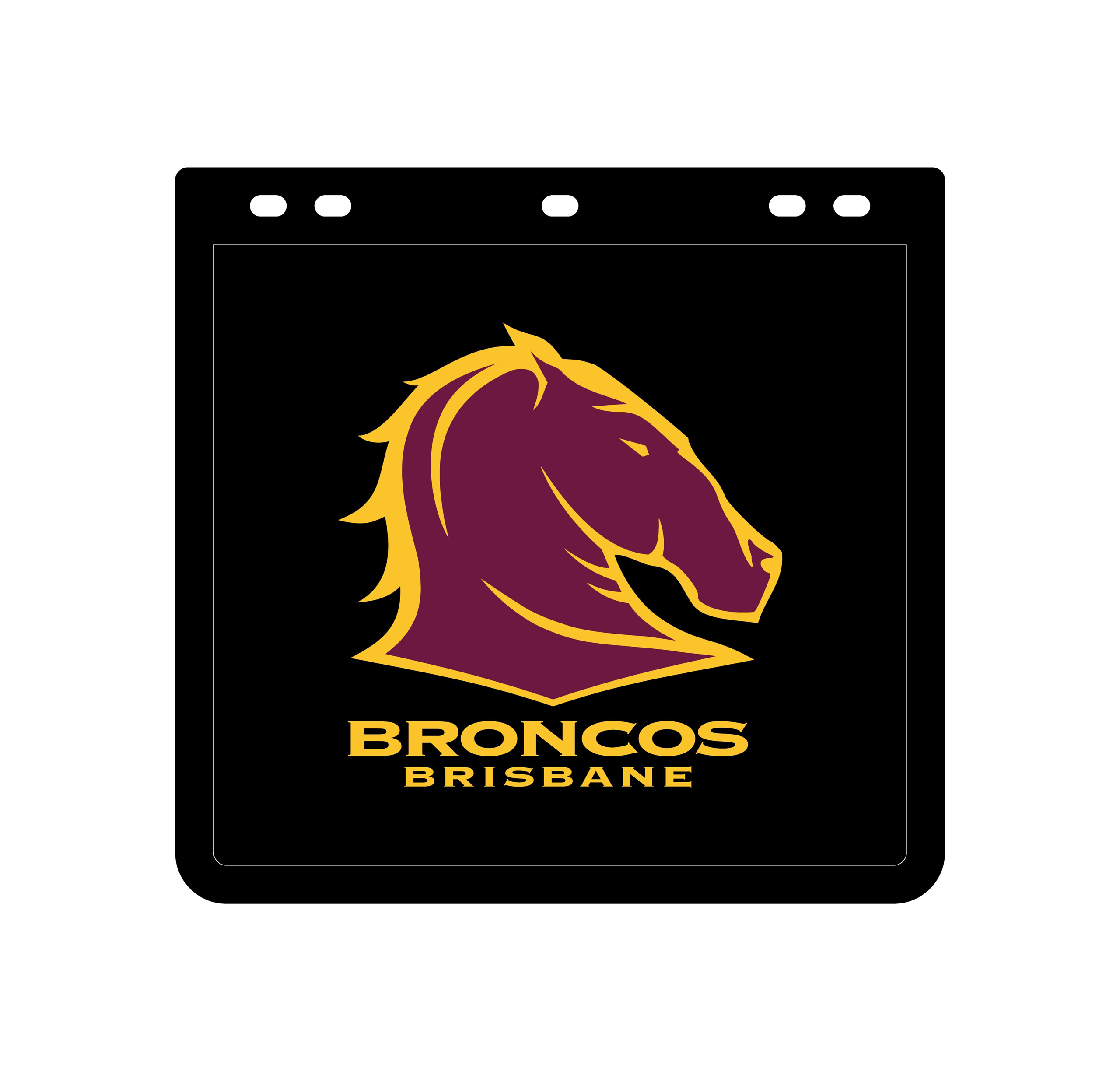 Brisbane Broncos NRL Mud Flaps