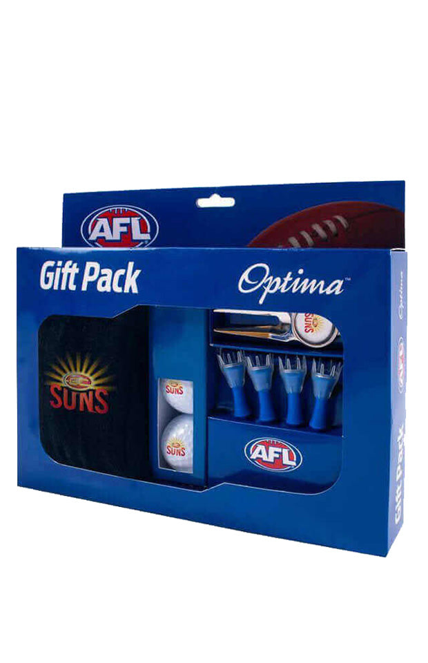 AFL GOLF GIFT PACK_GOLD COAST SUNS_STUBBY CLUB
