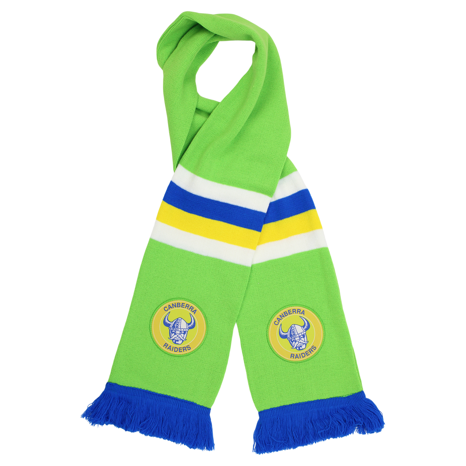 CANBERRA RAIDERS NRL RETRO SCARF_CANBERRA RAIDERS_STUBBY CLUB