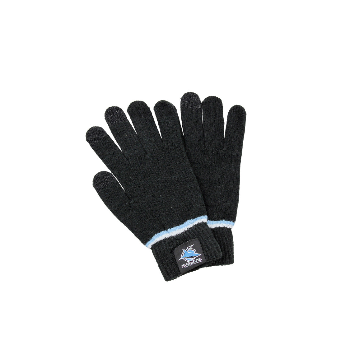 CRONULLA SHARKS NRL TOUCHCREEN GLOVES_CRONULLA SHARKS_STUBBY CLUB