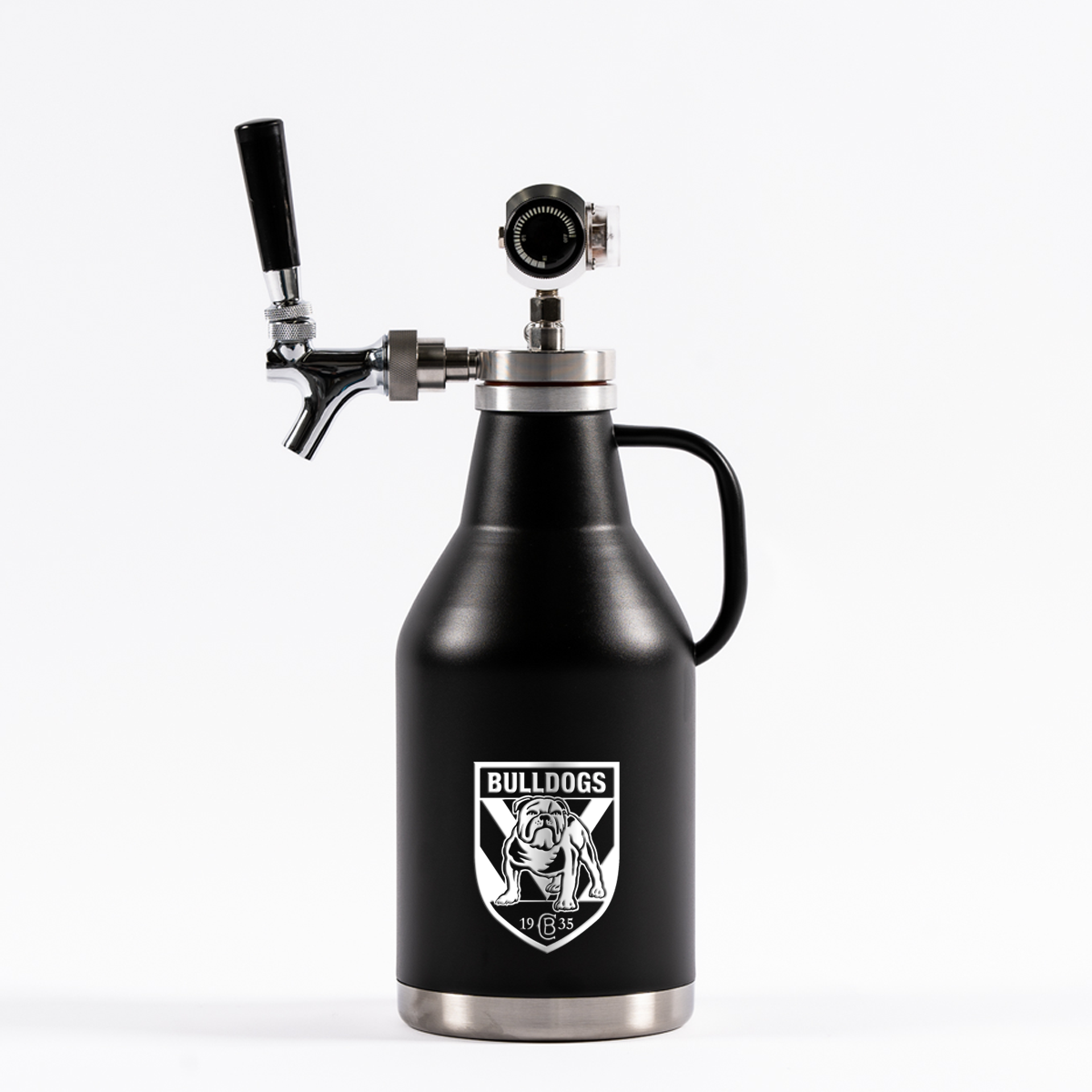Canterbury Bulldogs NRL Beer Growler 2L With Tap System